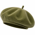 Boina de pana talla única verde oliva - estilo casual