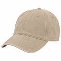 Gorra de béisbol talla única de tejido beige para uso diario estilo casual